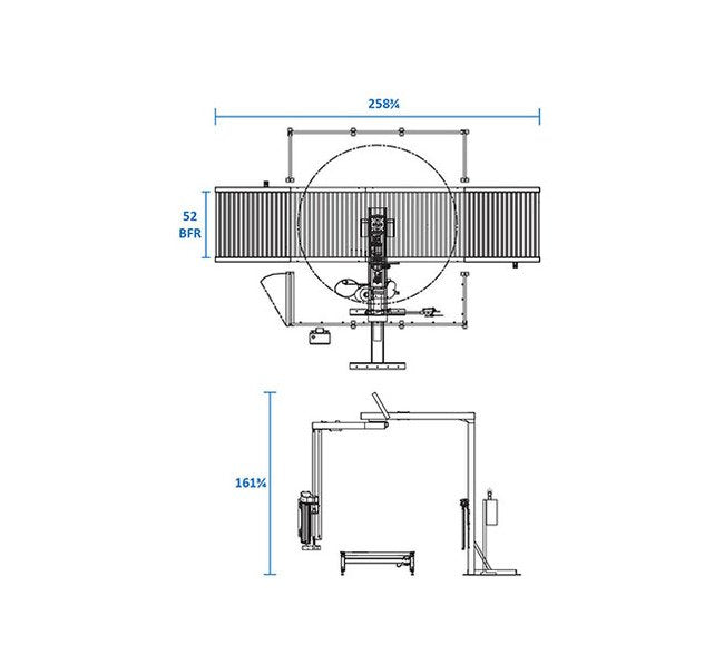 Phoenix PRTA-2100 Rotary Arm Stretch Wrapping Machine - Image 1