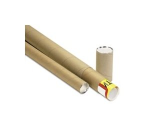 3x24x0.125 Telescoping Mailing Tube - Kraft - Case of 24 - Image 2