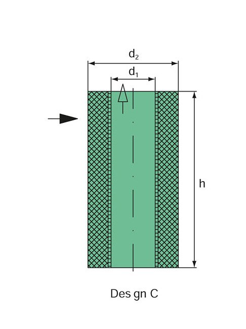 MANN + HUMMEL Element Fine Filter for Dielectric Fluid Filtration - Image 2