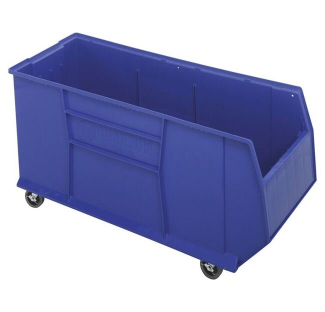 Blue Mobile Rackbin Container - Image 1