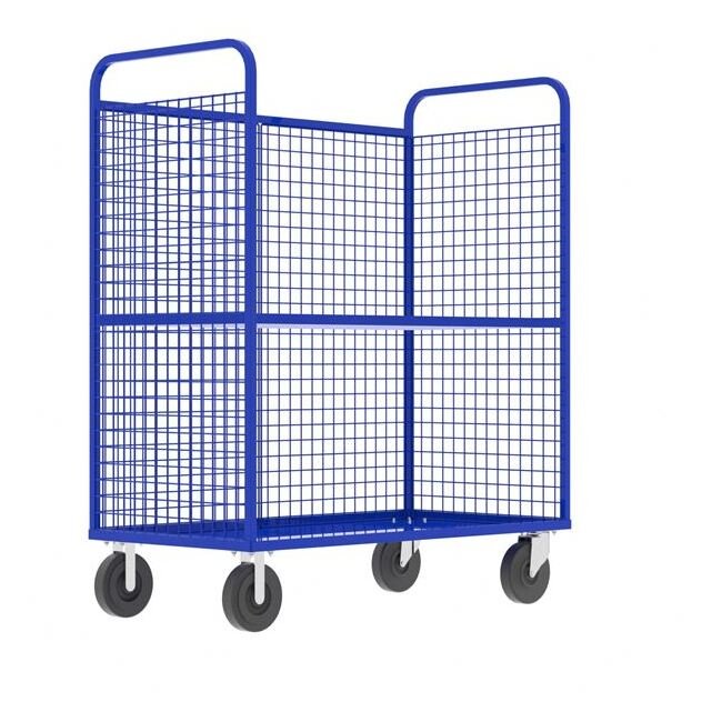 Heavy-Duty 3-Sided Cage Carts - Image 1