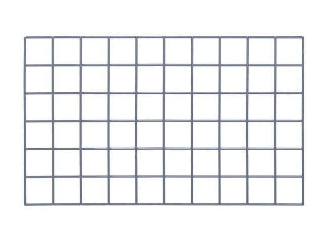 18x30 Grid Panel - Gray Epoxy Coated Shelving Accessory - Image 1