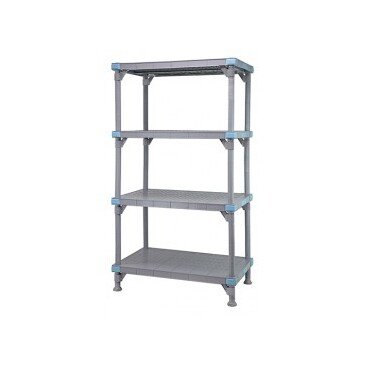 Millenia Solid Shelving Unit 4-Tier 18x24x50 - Image 1