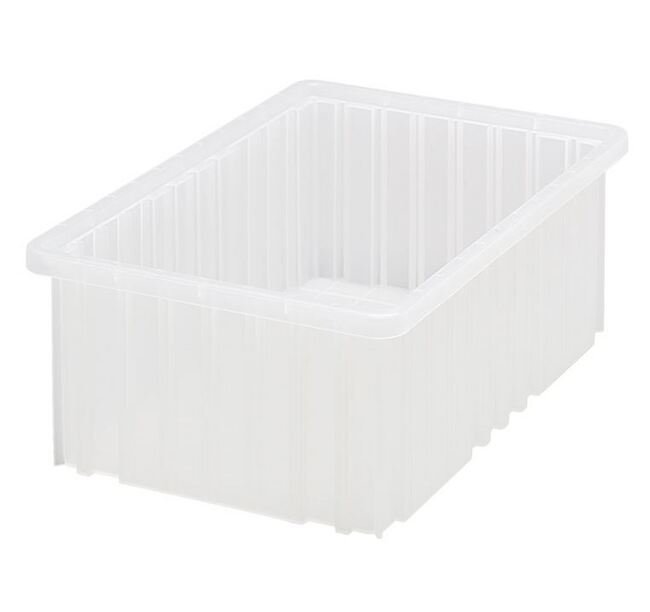 Clear Dividable Grid Container 16.5x10.875x6 - Image 1