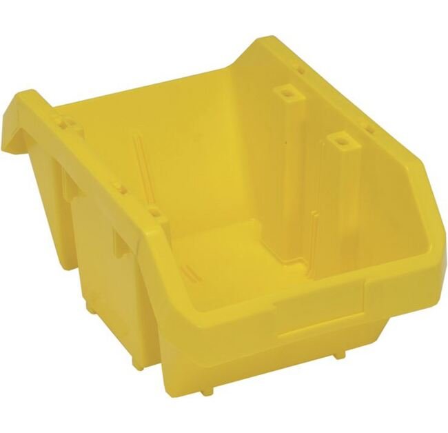 Yellow Quickpick Double Sided Bin - Heavy Duty Material Handling Solution - Image 1