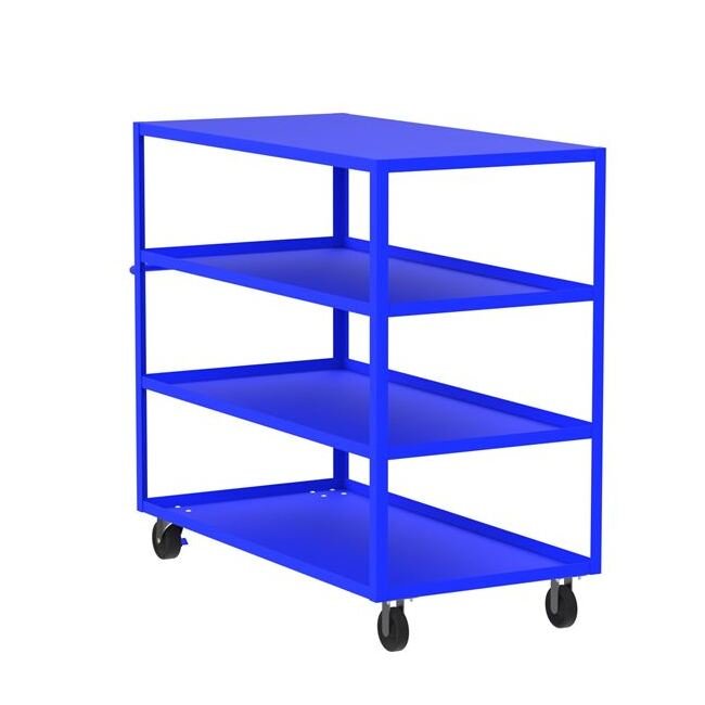 Heavy-Duty 4-Shelf Utility Cart - Image 1