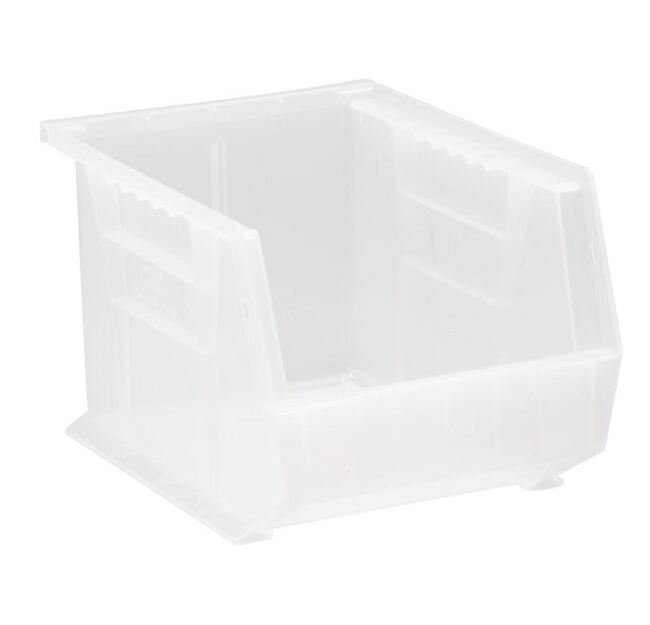 Clear Ultra Hang & Stack Bin 10-3/4" X 8-1/4" X 7" - Image 1