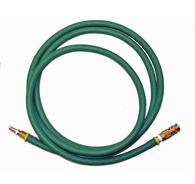 10-Foot Regulator Hose with Safety Couplers for Bottle Regulators - Image 1