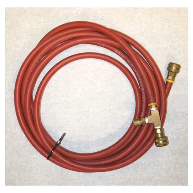20ft Safety Relief Hose with Couplings - Image 1