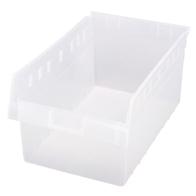 Clear Shelf Bin 17-7/8" x 11-1/8" x 8" - Image 1