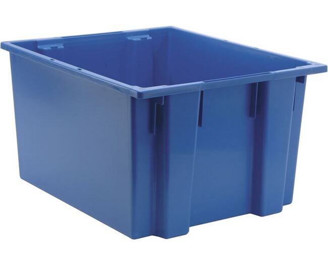 Blue Stack & Nest Tote 23-1/2 x 19-1/2 x 13 - Image 1