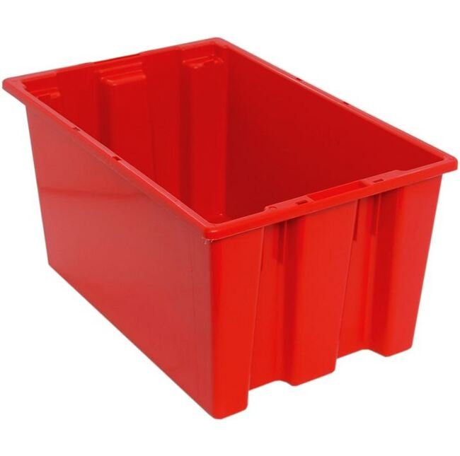 Red Stack & Nest Tote - 23.5'' x 15.5'' x 12'' - Image 1