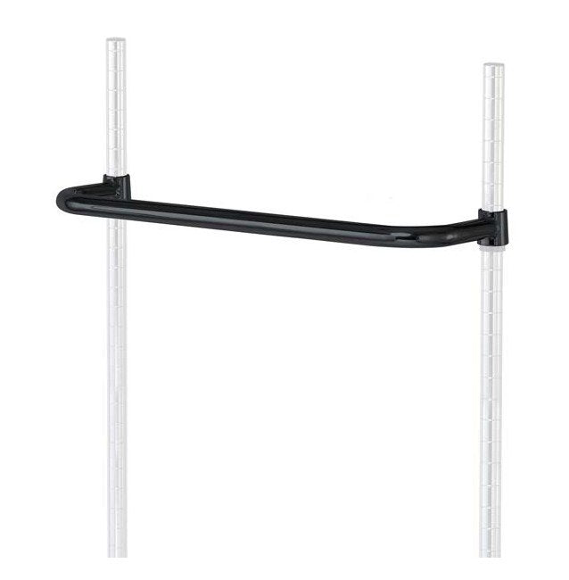 24-inch Black Epoxy Coated Push Handle - Image 1