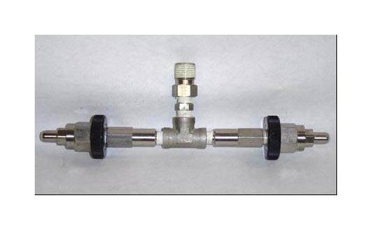 Dual Bottle Stainless Steel Manifold for 4500 Regulator - Image 1