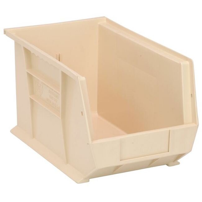 Ivory Stack & Hang Bin - 13-5/8" X 8-1/4" X 8" - Image 1