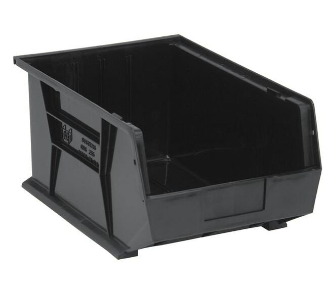 Durable Ultra Stack & Hang Bin 16x11x8 Black - Image 1