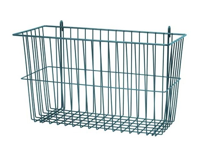 Proform Green Epoxy Basket 17-3/8 x 7-1/2 x 10 - Image 1