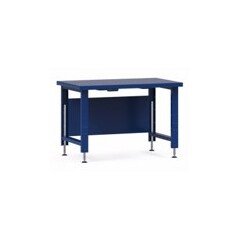 Electric Adjustable Height Workbench with Painted Steel Top - Image 1