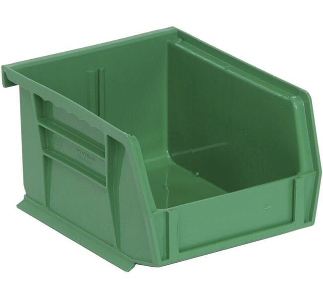 Green Ultra Stack & Hang Bin 5-3/8In X 4-1/8In X 3In - Image 1