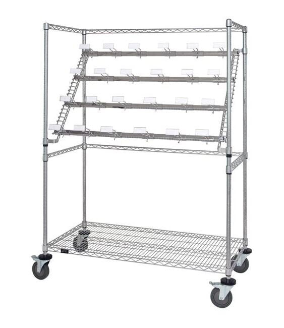 Modular Bulk Catheter Storage Cart - 24x48x69 - Image 1
