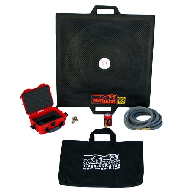 50 Ton Aramid Matjack High Pressure Air Lifting Kit - Image 1