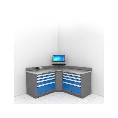 Corner Technician Workcenter - Shop Storage Solution - Image 1
