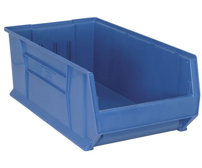 Heavy-Duty Blue Hulk Container 29-7/8In X 16-1/2In X 11In - Image 1