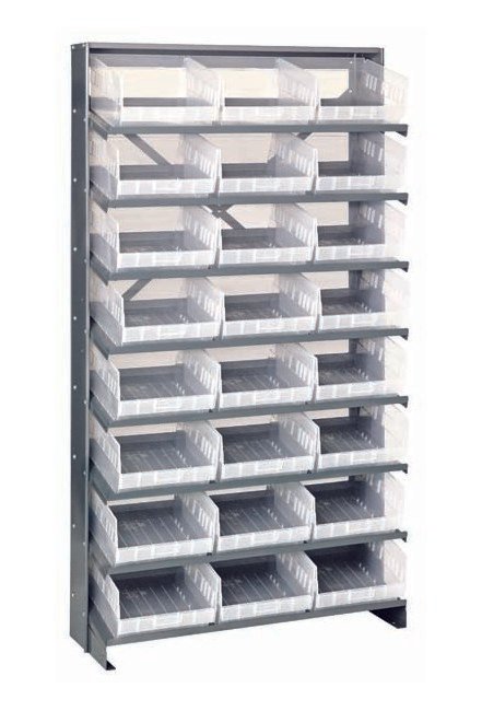 Industrial Pick Racks with Sloped Shelving System - Image 1