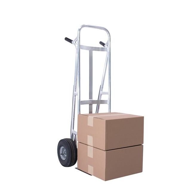 Heavy-Duty Commercial Hand Truck with Hand Brake - Image 1