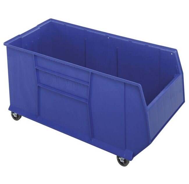 Blue Mobile Rackbin Container - Image 1