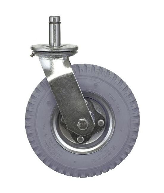 Heavy-Duty 8-Inch Pneumatic Caster for Material Handling - Image 1