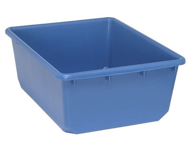 Blue Tub Nesting Tote - 24.5" x 19" x 9.5" - Image 1