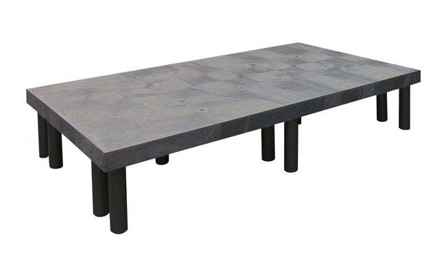 66x36x12 High-Density Polyethylene Dunnage Rack - Image 1