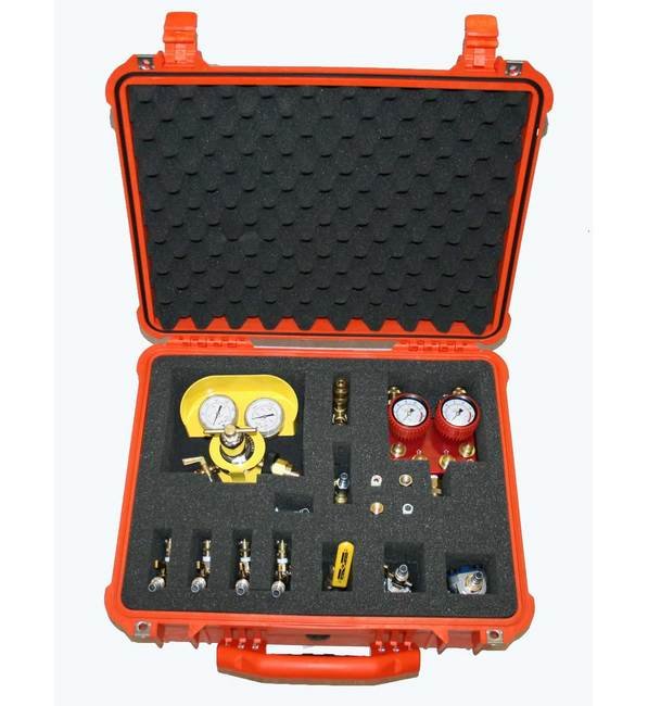 Matjack High Pressure Air Lifting Bag Control Case - Orange - Image 2