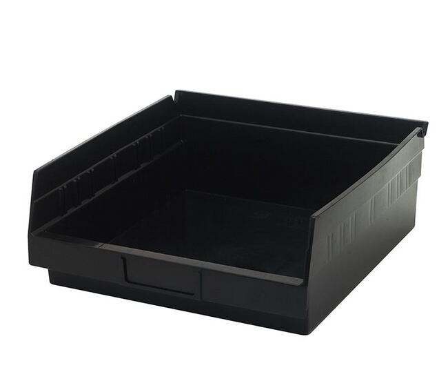 Recycled Black Shelf Bin QSB109BR - Image 1