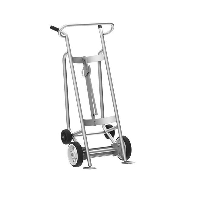 Heavy-Duty Aluminum Drum Hand Truck - Image 1