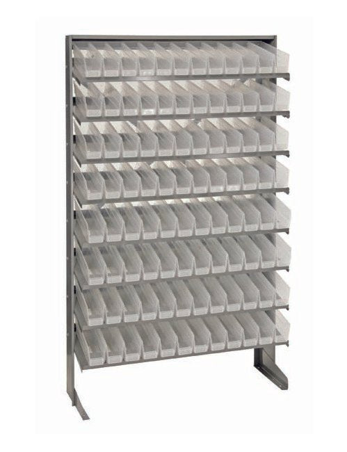 Industrial-Grade Heavy Duty Shelving Unit with 96 Bins - Image 1