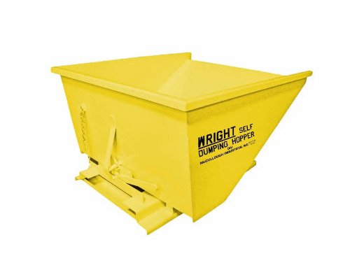 Heavy-Duty Self-Dumping Hopper for Bulk Material Handling - Image 1