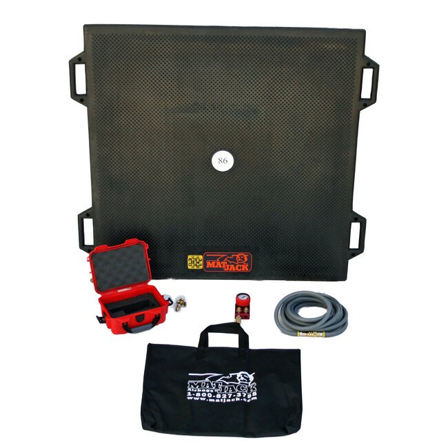 86 Ton Steel Matjack High Pressure Air Lifting Bag Kit - Image 1