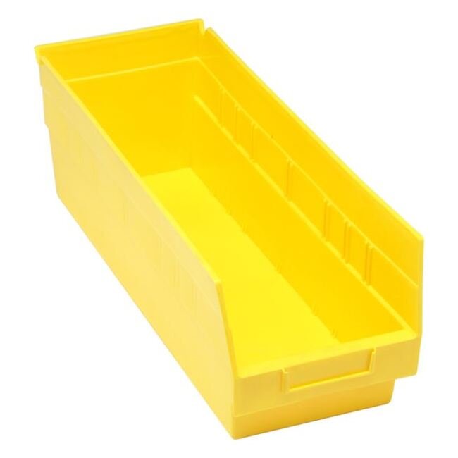 Yellow Shelf Bin 17-7/8" x 6-5/8" x 6" - Image 1