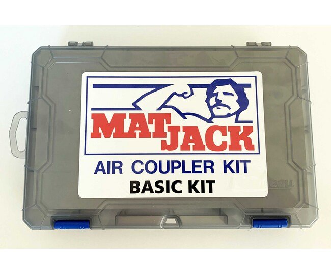 Matjack Basic Air Coupler Kit with 8 Fittings - Image 2