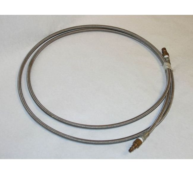 20' Stainless Steel Hose with Lock Coupling - Matsack Leak Sealing Bag Accessory - Image 1