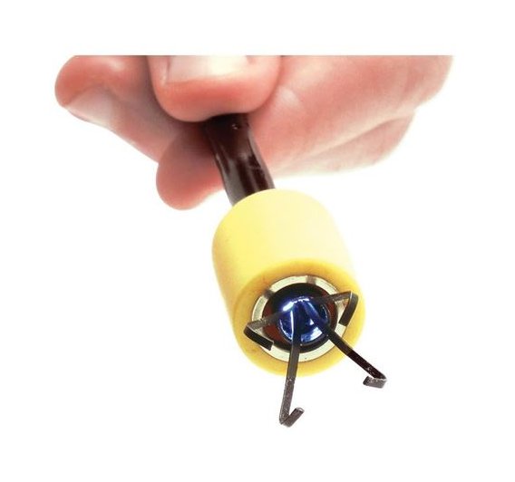 General 24 Inch Magnetic/Mechanical Lighted Pickup Tool - Image 2
