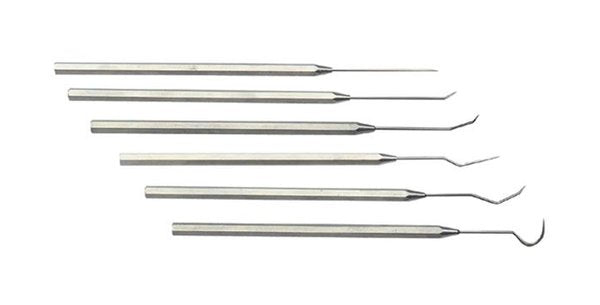 Moody 6-Piece Stainless Steel Medical Probe Set - Image 1