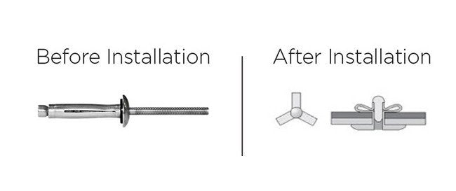 Mega Bulb 22.0mm Aluminum Rivet - Multi-Grip Fastener - Image 2