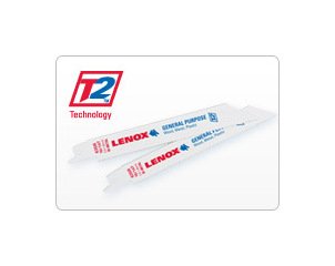 Lenox BiMetal Reciprocating Saw Blades - 6T, 6in - Image 1