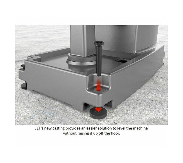 JET JTM-949EVS Milling Machine with ACU-RITE 203 DRO and Power Feed - Image 5