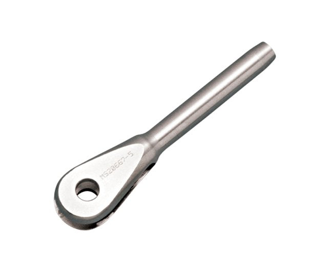 Suncor Mil. Spec Swage Fork - Stainless Steel Precision Machined Terminal Connector - Image 1