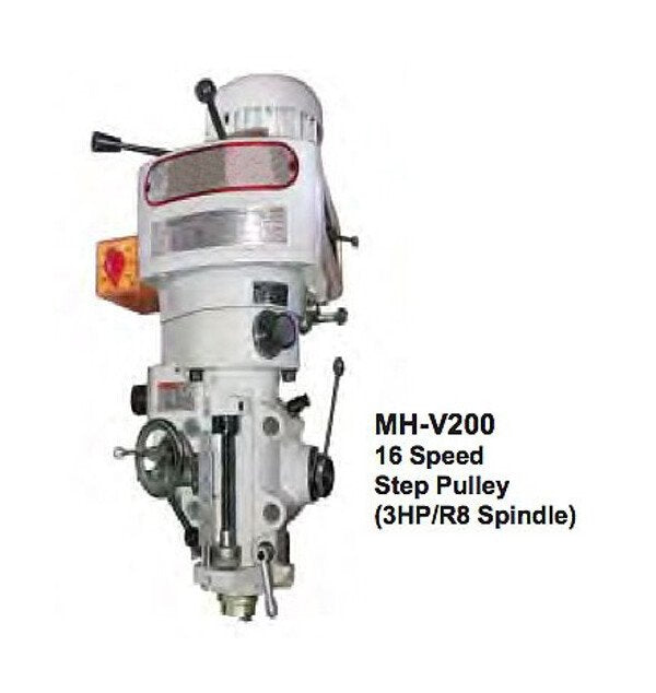 Precise Milling Head - 80-5600 RPM - Image 2