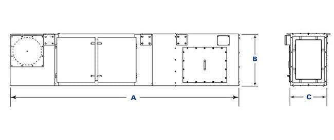 Donaldson® Modular Mediafilter™ Horizontal Series 2000 CFM Source Mist Collector - Image 2